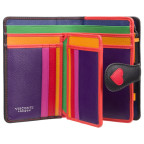 Чорний гаманець жіночий Visconti LV4 BK MULTI Crush c RFID (Black-Multi Love) - Фотографія № 101
