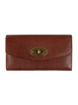 Женский кожаный кошелёк коньячного цвета Ashwood M05 COGNAC