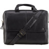 Чёрный кожаный портфель для мужчин Visconti ML24 BLK