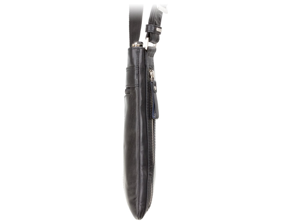 Чёрная сумка через плечо Visconti ML25 BLK Taylor (Black) - Фото № 3