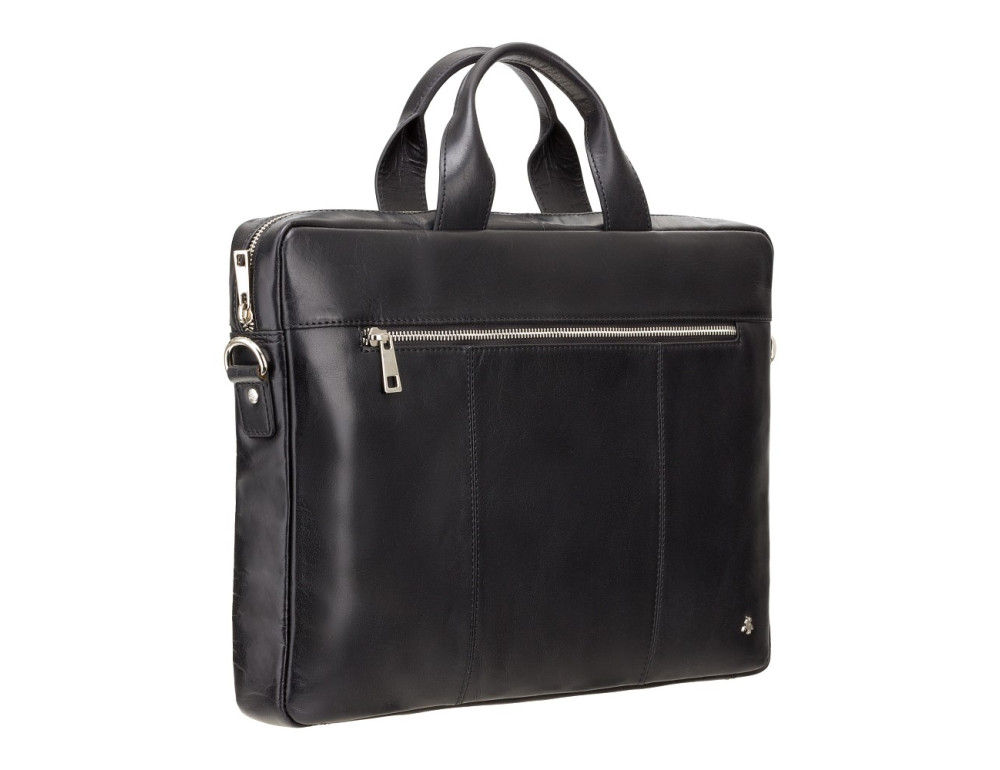 Сумка під macbook Visconti ML28 Charles (black) чорний - Фотографія № 2