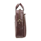 Чоловіча шкіряна сумка під macbook Visconti ML31 BRN коричнева (brown) - Фотографія № 102