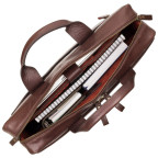 Чоловіча шкіряна сумка під macbook Visconti ML31 BRN коричнева (brown) - Фотографія № 104
