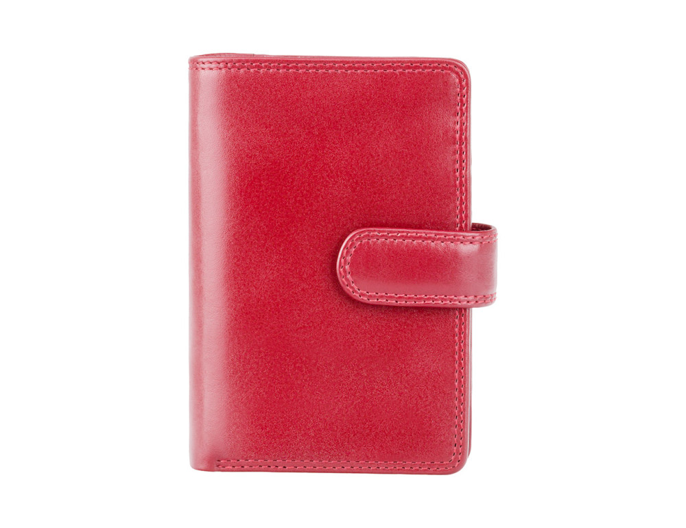 Червоний жіночий портмоне Visconti MZ11 IT RED Venice c RFID (Italian Red) - Фотографія № 1
