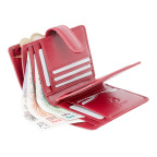 Червоний жіночий портмоне Visconti MZ11 IT RED Venice c RFID (Italian Red) - Фотографія № 103