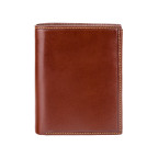 Коричневий чоловічий портмоне Visconti MZ3 Milan c RFID (Italian Brown) - Фотографія № 100