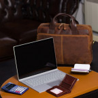 Коричневий чоловічий портмоне Visconti MZ3 Milan c RFID (Italian Brown) - Фотографія № 104