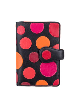 Кошелек женский среднего размера Visconti P1 BERRY Saturn c RFID (Verry Berry)