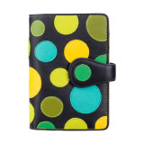 Кошелек женский на кнопке Visconti P1 LILLY Saturn c RFID (Lily Pad)