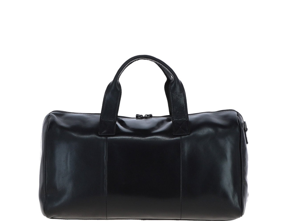 Мужская кожаная дорожная сумка Ashwood P68 BLK - Фото № 3