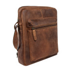 Чоловічі шкіряні сумки через плече Ashwood Leather Paddy Tan - Фотографія № 101