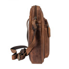 Чоловічі шкіряні сумки через плече Ashwood Leather Paddy Tan - Фотографія № 102