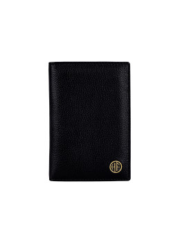 Кожаная обложка для документов Hammonds Flycatcher PH602 Nappa Black (Черный)