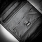 Чорний шкіряний несесер унісекс Ashwood Leather Phil Black - Фотографія № 106