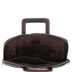 Сумка мужская для ноутбука 13 Ashwood PL45 Brown (Темно-коричневый) - Фото № 104