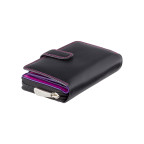 Стильний жіночий гаманець Visconti R13 BLK/BERRY  Carmelo c RFID (Black Berry) - Фотографія № 102