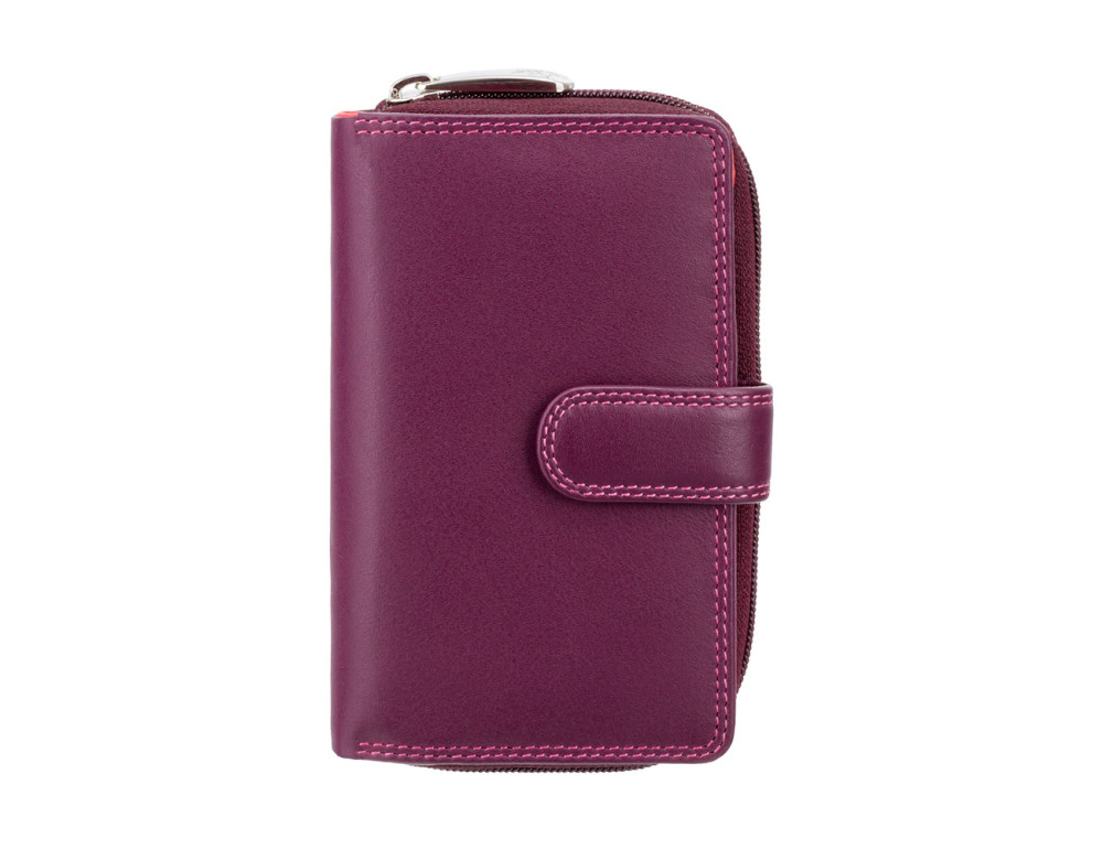 Фіолетовий жіночий гаманець Visconti R13 PLUM M Carmelo c RFID (Plum Multi) - Фотографія № 1
