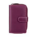 Фіолетовий жіночий гаманець Visconti R13 PLUM M Carmelo c RFID (Plum Multi) - Фотографія № 100