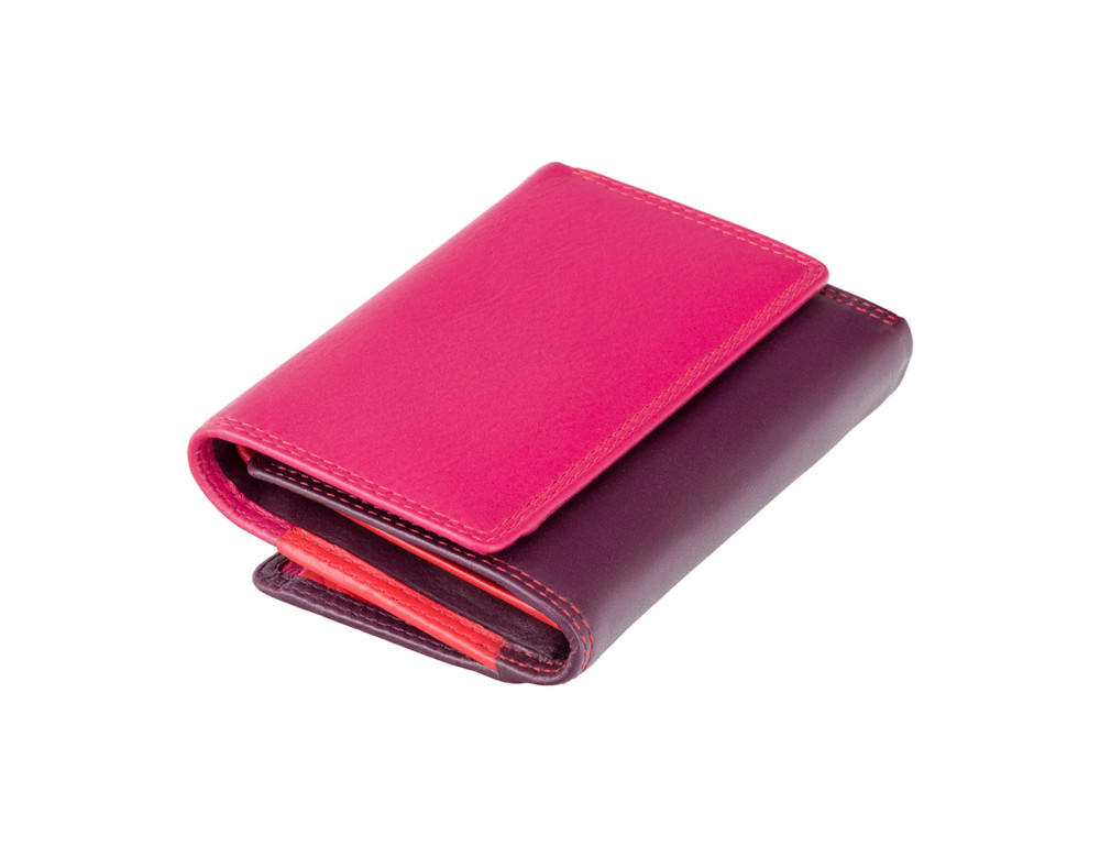 Рожевий жіночий гаманець Visconti RB39 PLUM M Biola c RFID (Plum Multi) - Фотографія № 3