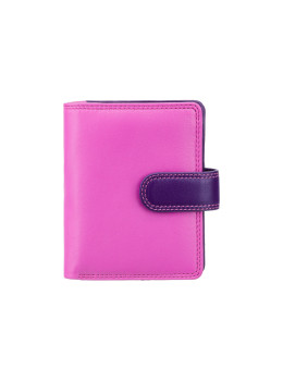 Розовый кошелек женский Visconti RB40 BERRY M Bali c RFID (Berry Multi)