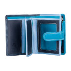 Блакитний гаманець жіночий Visconti RB40 BLUE M Bali c RFID (Blue Multi) - Фотографія № 101