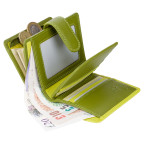 Зелений гаманець жіночий Visconti RB40 LIME M Bali c RFID (Lime Multi) - Фотографія № 103