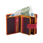 Помаранчевий жіночий гаманець Visconti RB40 ORG MULTI Bali c RFID (Orange Multi) - Фотографія № 102