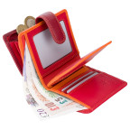 Червоний гаманець жіночий Visconti RB40 RED M Bali c RFID (Red Multi) - Фотографія № 103