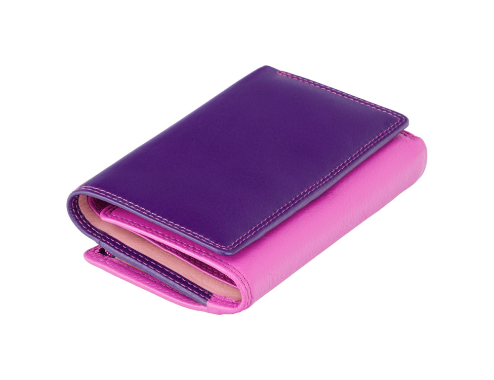 Кошелек женский фиолетовый Visconti RB43 BERRY M Bora c RFID (Berry Multi) - Фото № 3