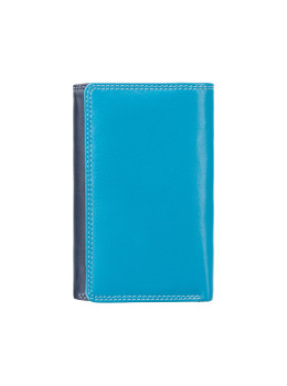 Кошелек женский голубой Visconti RB43 BLUE M Bora c RFID (Blue Multi)