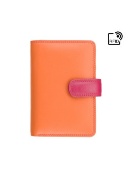 Оранжевый женский кошелек Visconti RB51 ORG M  Fiji с RFID