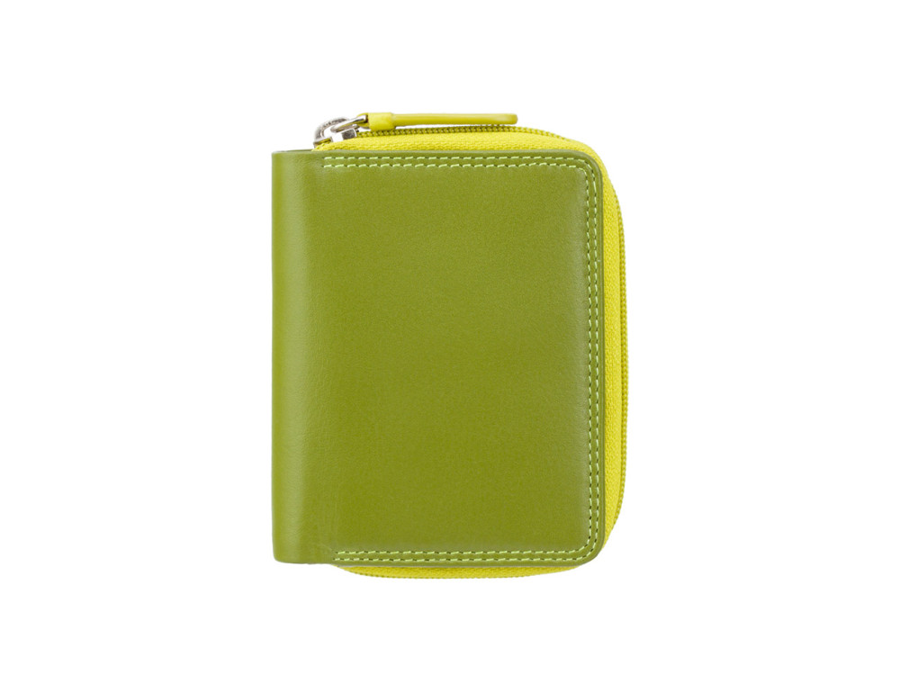 Зелений шкіряний жіночий гаманець Visconti RB53 LIME M Hawaii c RFID - Фотографія № 1