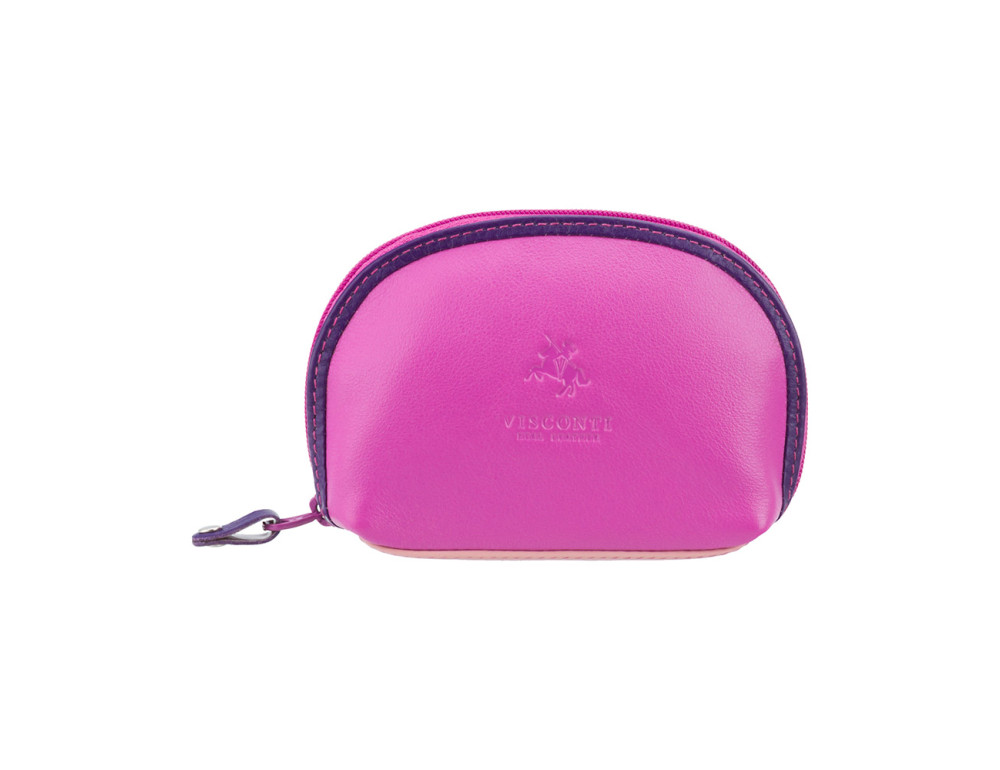 Розовая кожаная ключница Visconti RB63 BERRY M Malay (Berry Multi) - Фото № 1