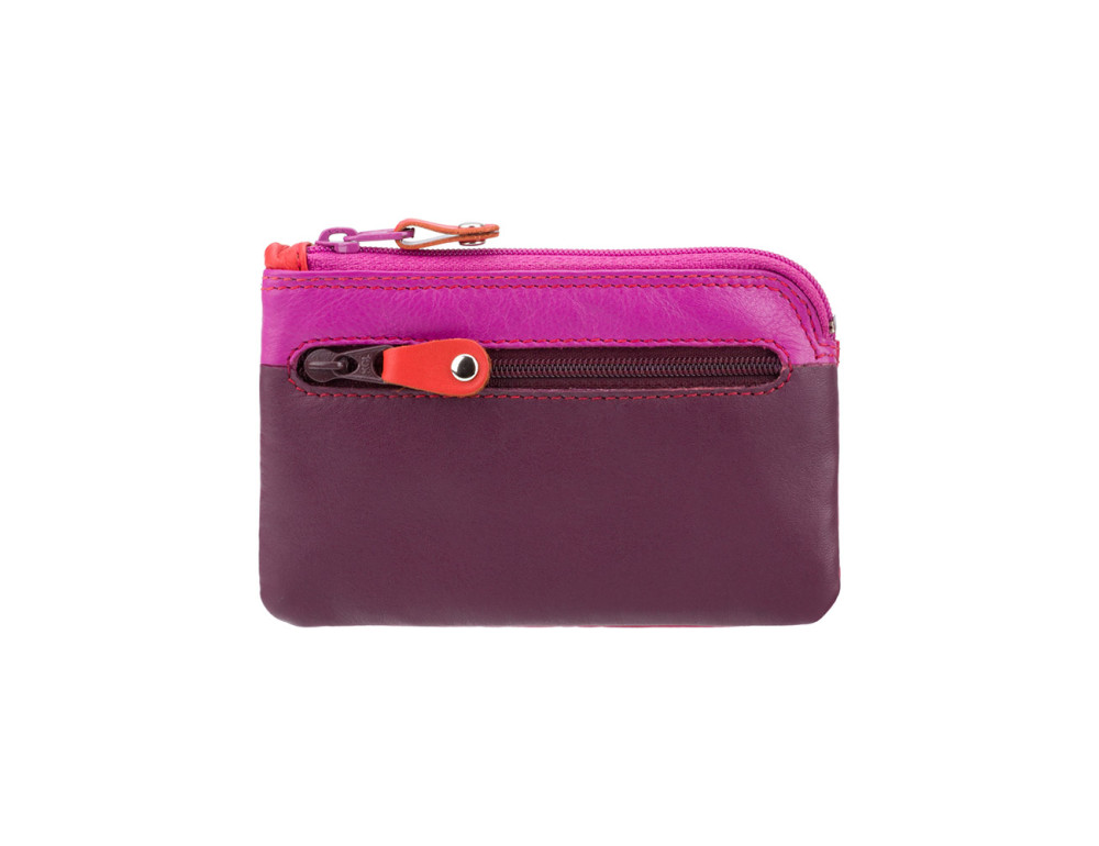 Кожаная ключница бордового цвета Visconti RB69 PLUM M - Фото № 1