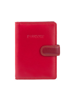 Обложка для паспорта Visconti RB75 RED M Sumba (Red Multi)