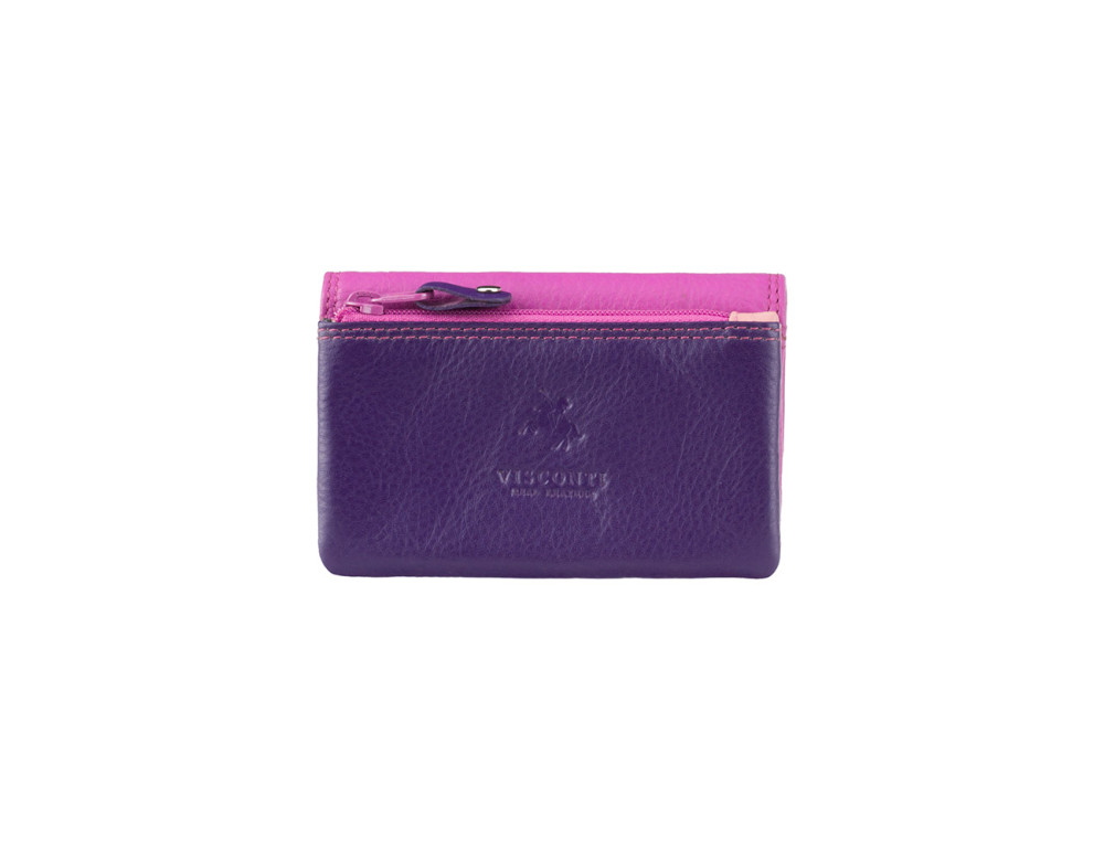 Шкіряний лоток-ключниця Visconti Tahiti RB99 BERRY M - Фотографія № 2