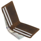 Коричневий портмоне чоловічий Visconti RW49 OIL TAN Dollar - Фотографія № 103