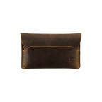 Коричневая кожаная визитница Visconti RW52 Akira (Oil Tan) - Фото № 100