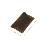 Коричневая кожаная визитница Visconti RW52 Akira (Oil Tan) - Фото № 105