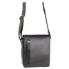 Чёрная кожаная сумка через плечо Visconti S7 BLK Bag 