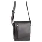 Чорна шкіряна сумка через плече Visconti S7 BLK Bag  - Фотографія № 100