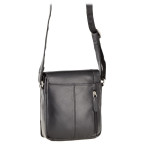 Чорна шкіряна сумка через плече Visconti S7 BLK Bag  - Фотографія № 102