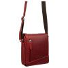 Мужская кожаная сумка красного цвета Visconti S7 Red Bag A5 Мужская кожаная сумка красного цвета Visconti S7 Red Bag A5