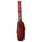 Чоловіча шкіряна сумка червоного кольору Visconti S7 Red Bag A5 - Фотографія № 102