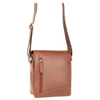 Мужская сумка через плечо - рыжего цвета Visconti S7 TAN Bag A5 Lee (Tan) - Фото № 100