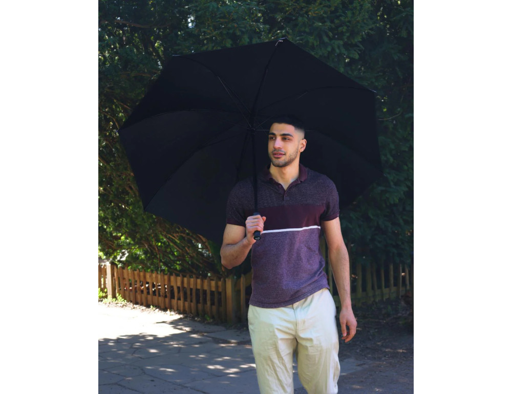 Парасоля-гольфер з великим куполом 132 см Fulton S942-041994 Caddie Black - Фотографія № 3