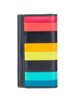 Чёрный женский кошелёк Visconti STR4 BLK M Kos c RFID