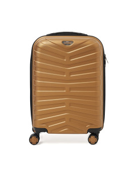 Чемодан маленький 4 колеса Ricco Grande T15002Gold-M