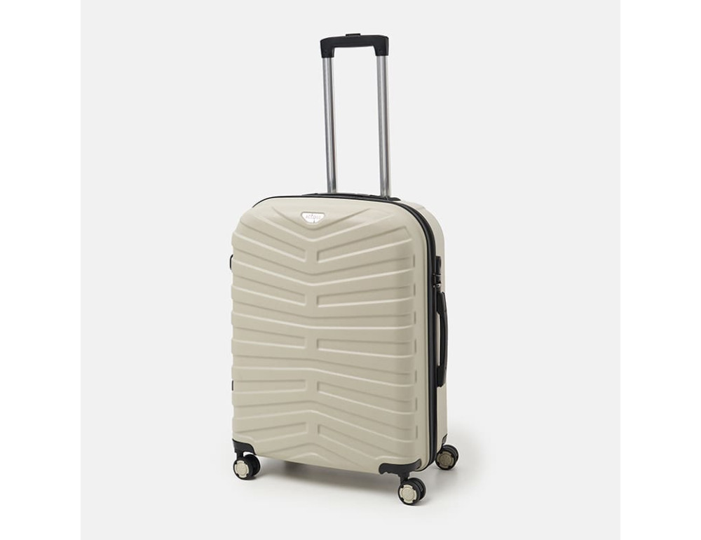 Чемодан средний 4 колеса Ricco Grande T15002cream-L - Фото № 5