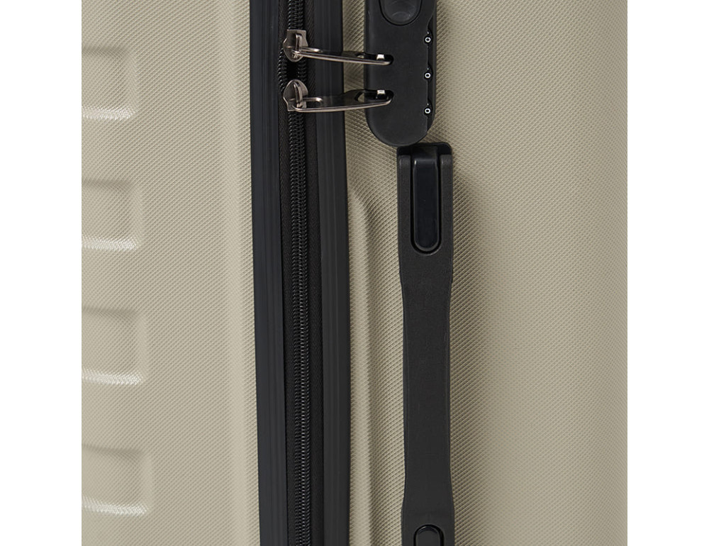 Чемодан средний 4 колеса Ricco Grande T15002cream-L - Фото № 8